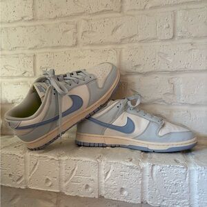 Women’s Nike soft blue low tops